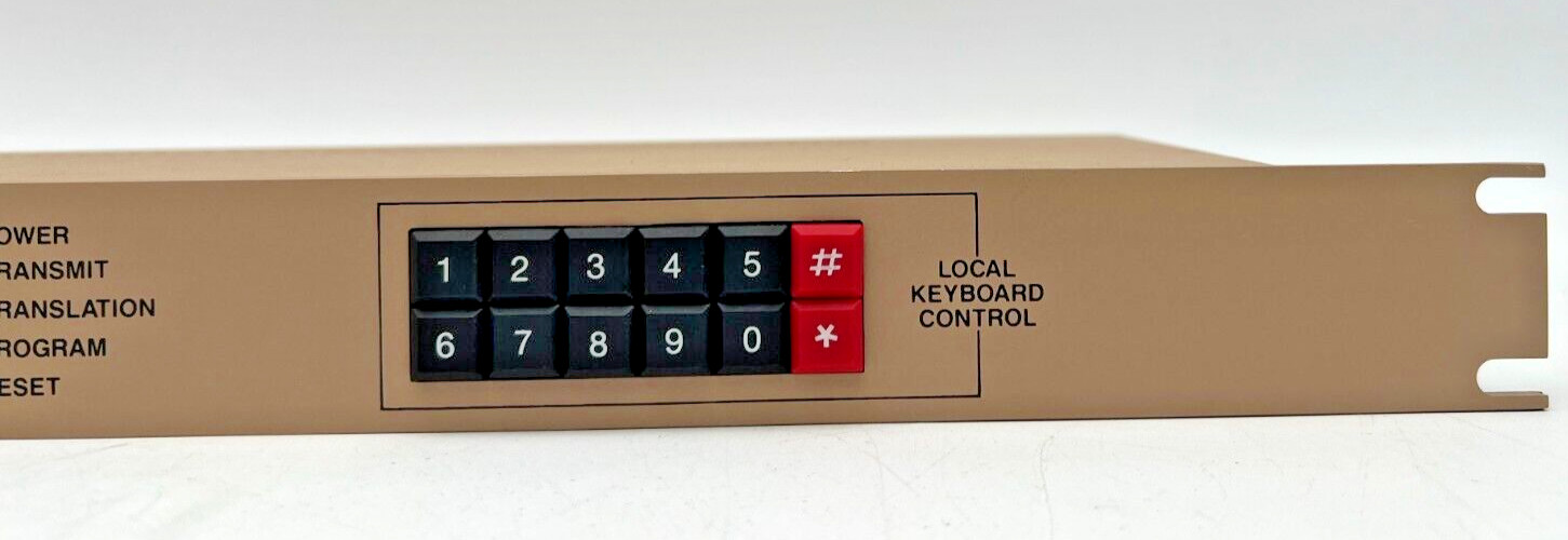 COMMUNICATIONS SPECIALISTS TP-38 SHARED REPEATER TONE PANEL