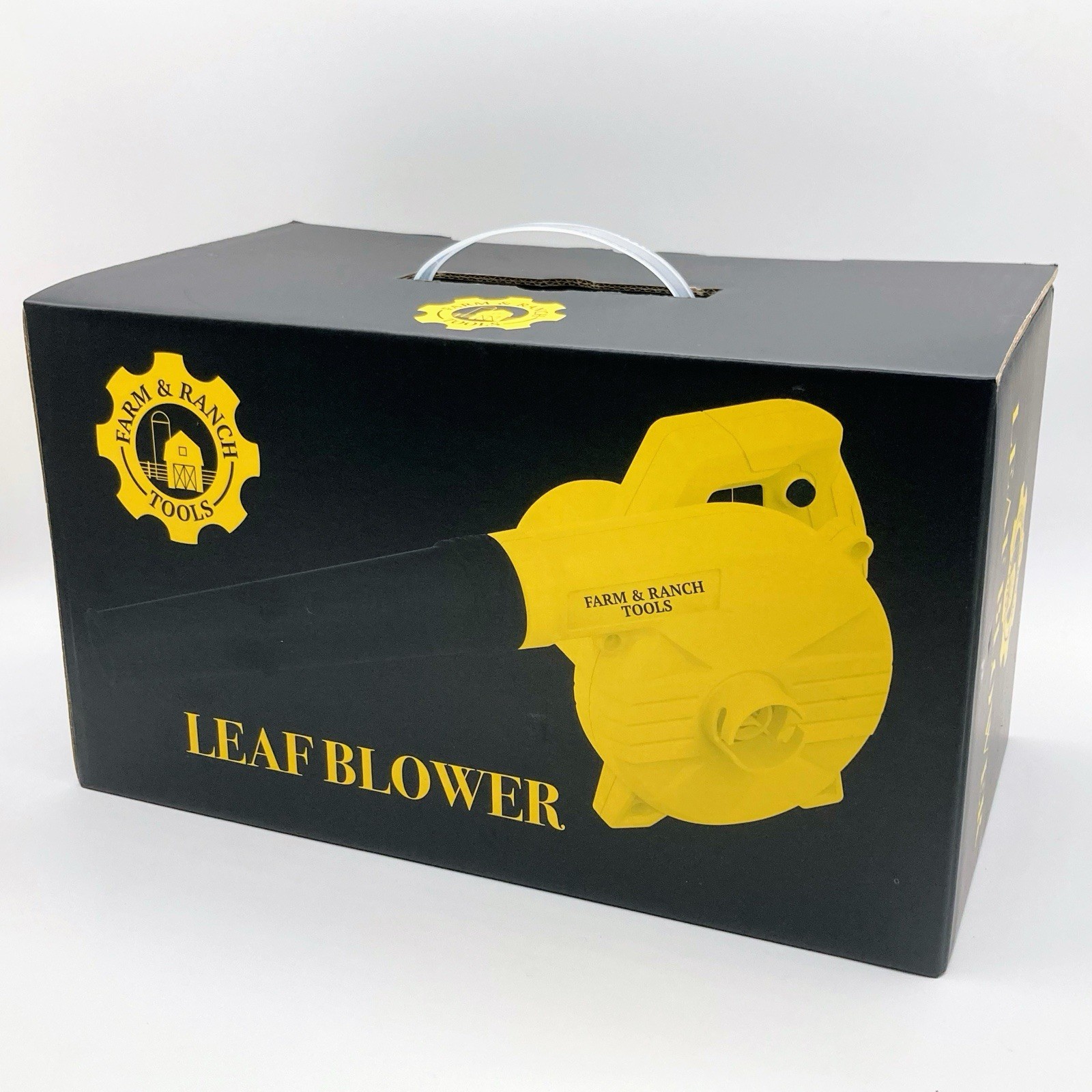 Farm & Ranch Handheld Electric Leaf Blower 17x6x6" 120V 15,000RPM Lightweight