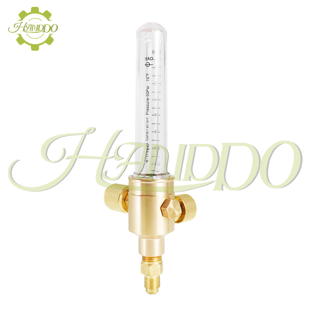 Nitrogen Flow Meter Max inlet Pressure 50 PSIG Construction Brass Body