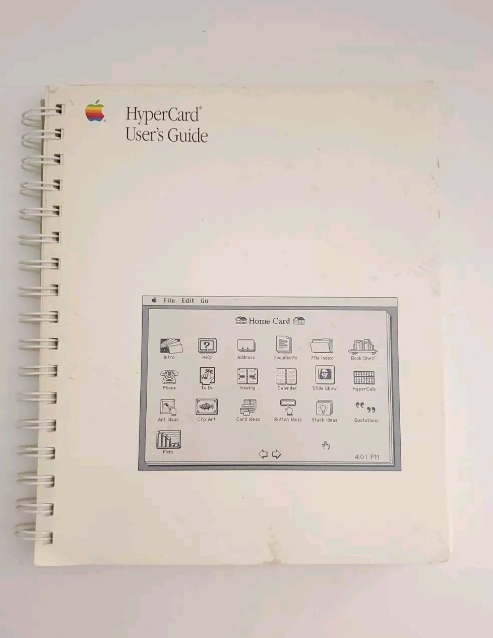 Apple Macintosh User Guides Manuals 6.0.4 HyperTalk Reference Card Beginner's