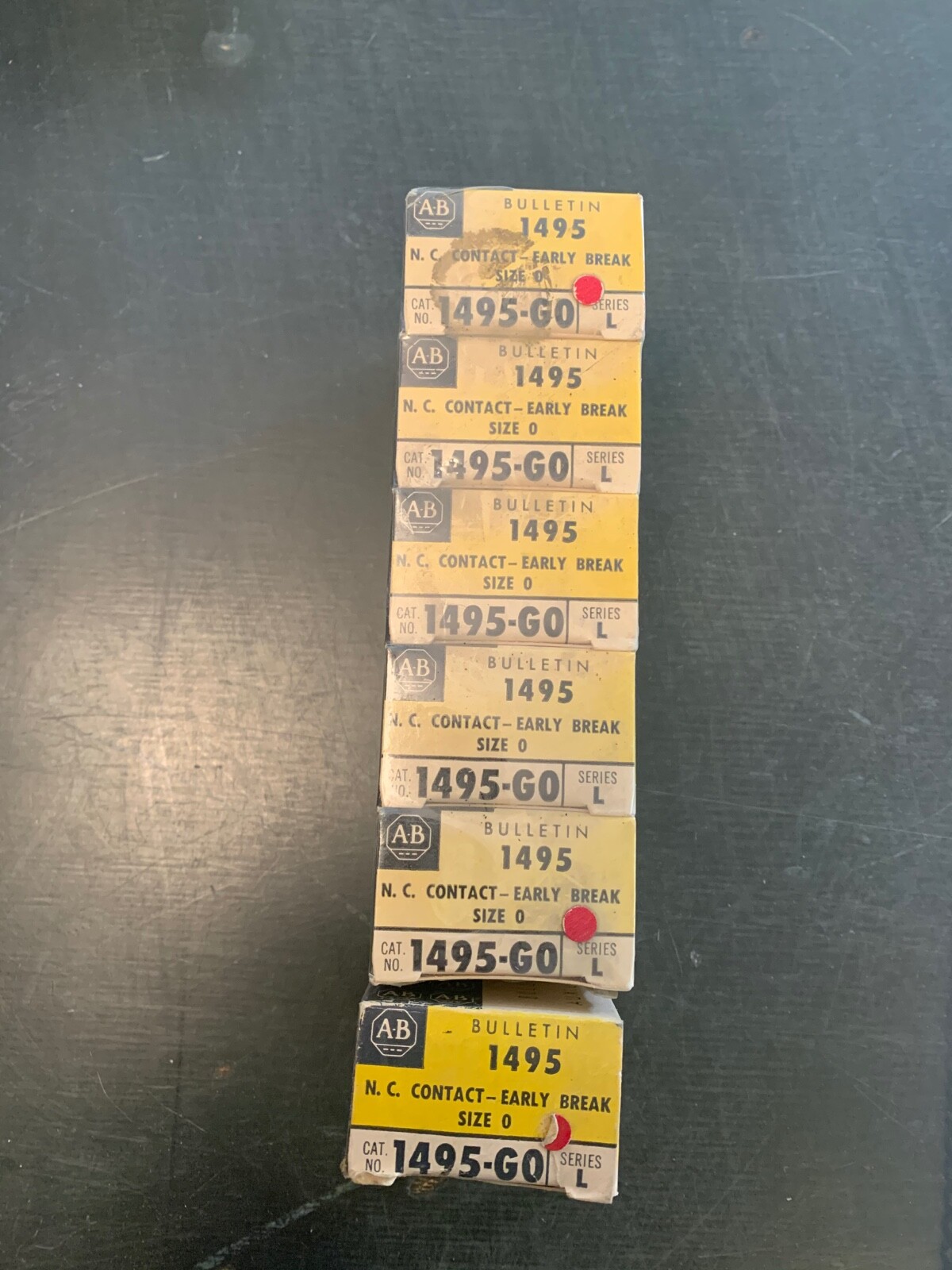 1495G0 Allen Bradley Auxiliary NIB (lot of 6)