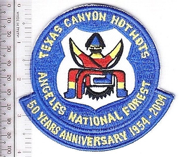 American Indian Zuni Hot Shot Crew California Texas Canyon Hotshots NO TARIFF