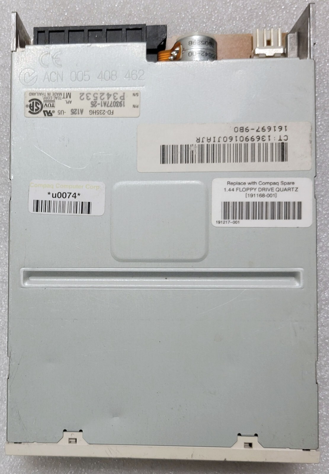 TEAC FD-235HG 1.44Mb 3.5" Internal Floppy Disk Drive, Beige