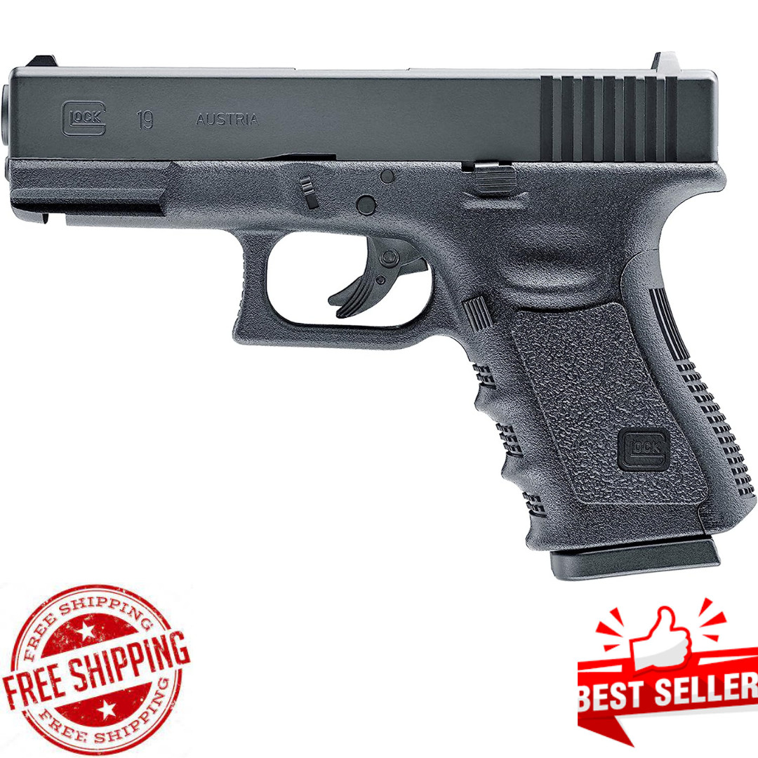 Umarex Glock 19 Gen3 .177 Caliber BB Gun Air Pistol-Kids/Teens/Adult Best BB Gun