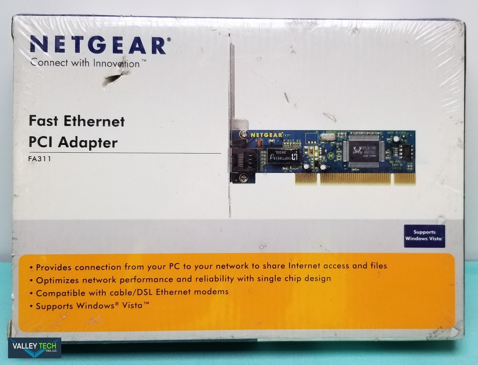 Netgear Fast Ethernet PCI Adapter  FA311 NEW