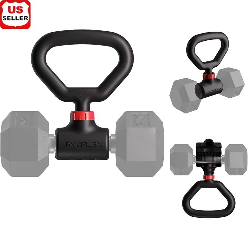 Adjustable Kettlebell Grip Dumbbells Portable Home Workout Weight Training New