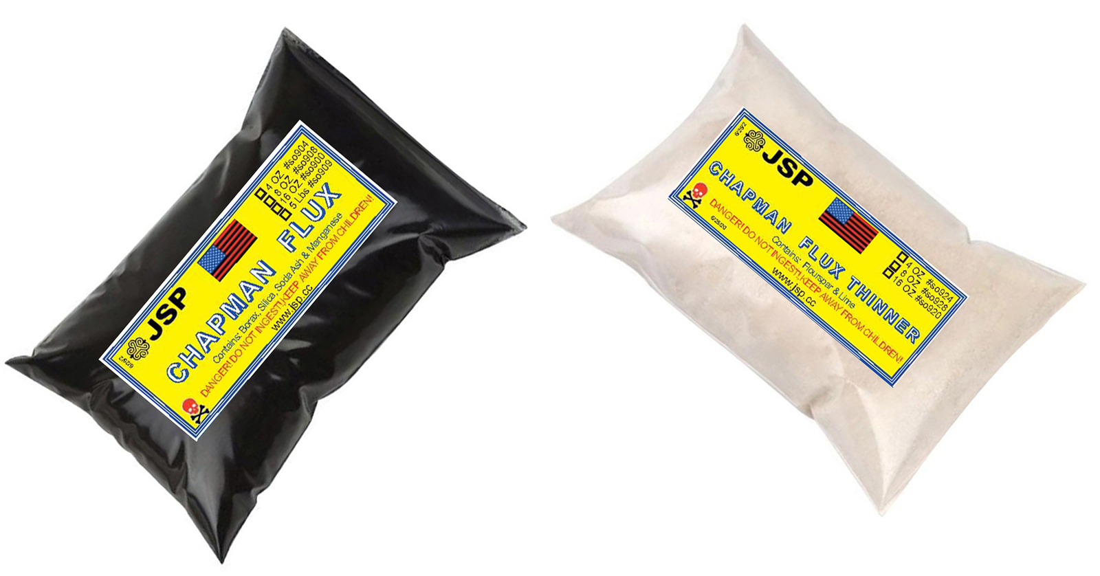 JSP ®  Chapman's flux + thinner mixture   12 ozs  (kit27-1)