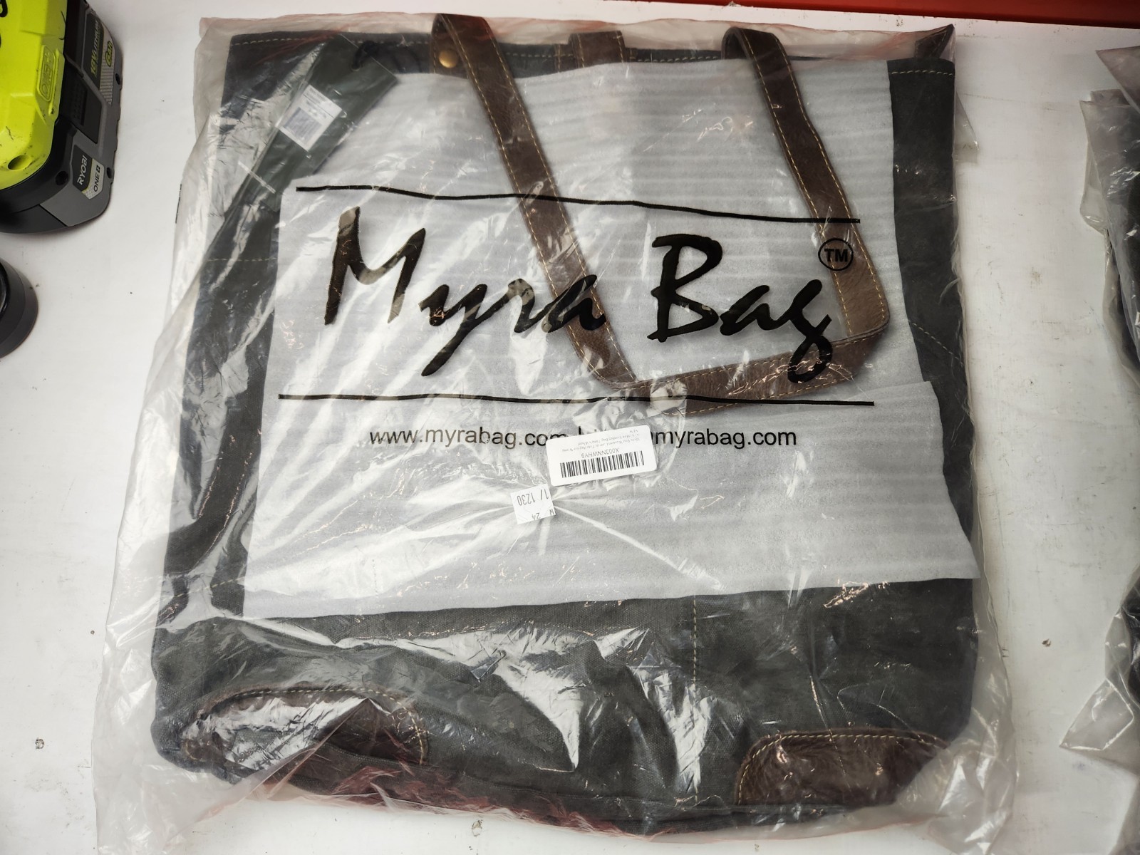 Myra Bag Time's Wheel Tote Bag S-4796