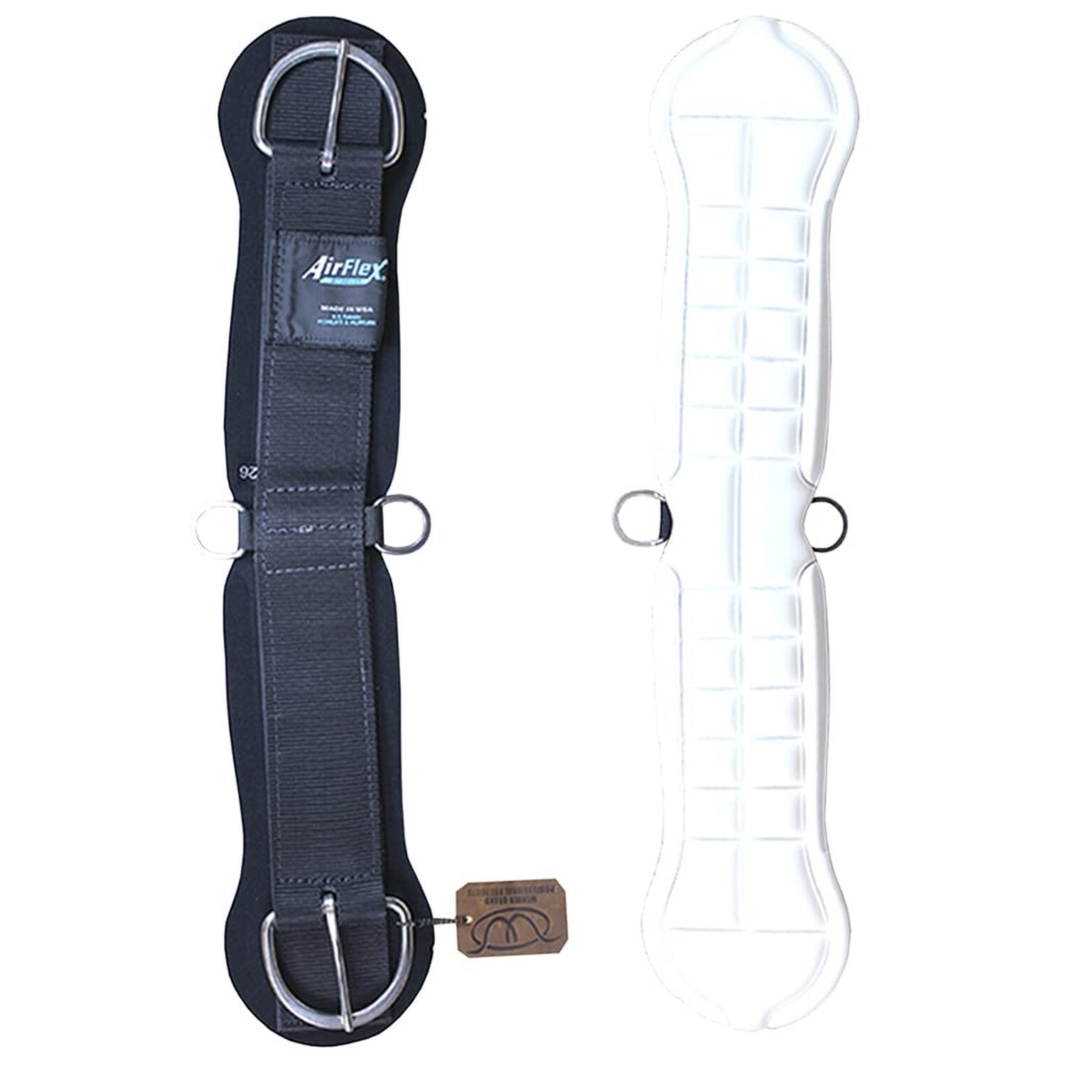 Weaver Leather AirFlex Straight Cinch 26 Inch Black