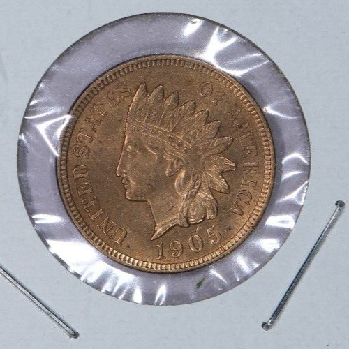 1905 Indian Cent 1c Uncirculated - Uncertified