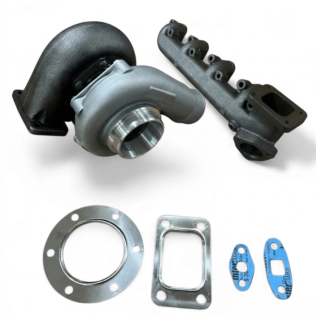 Turbo + Manifold for Banks 82-91 GM 6.2L Sub HD 6.2 Sidewinder SUBURBAN/BLAZER