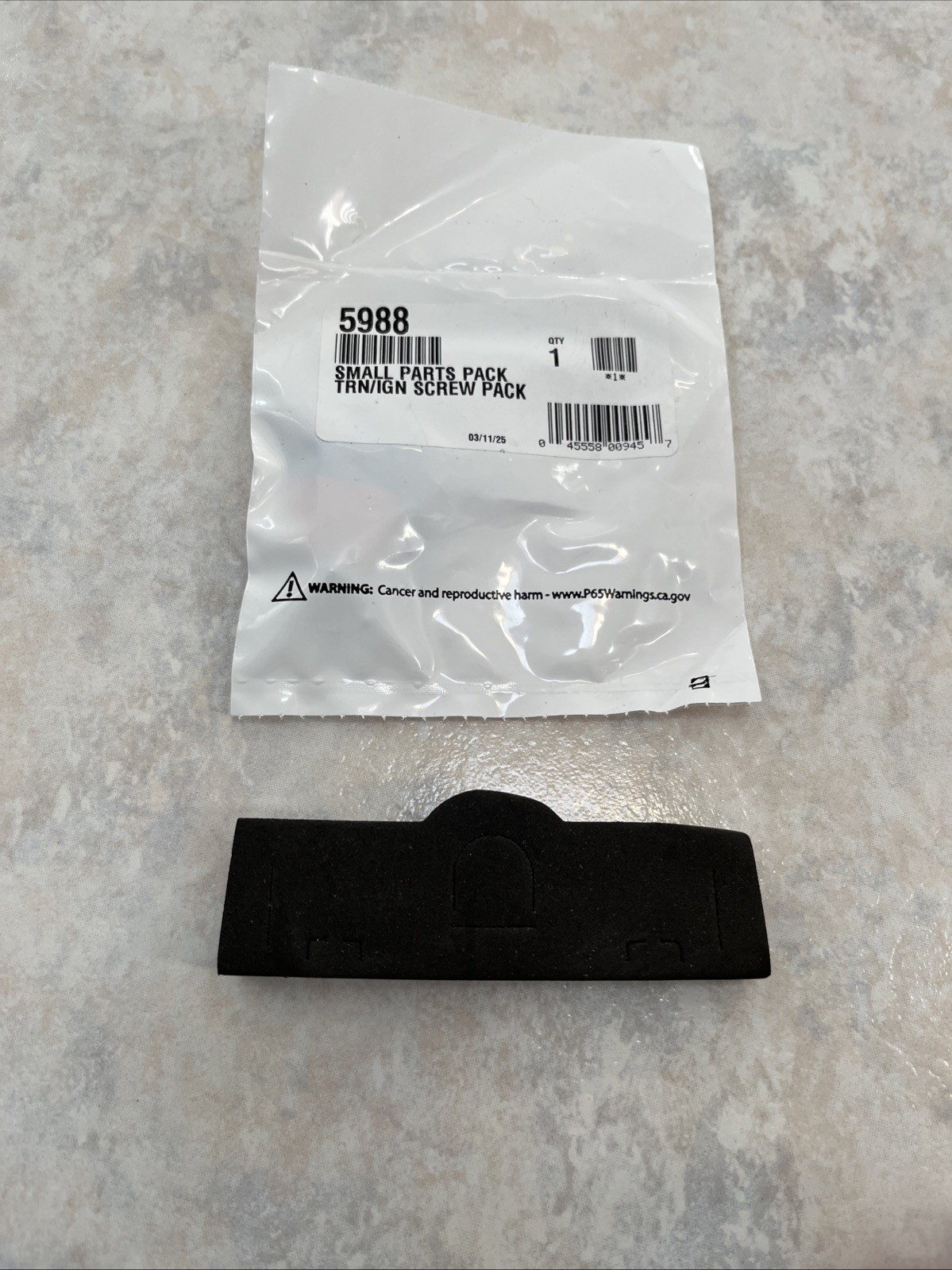 BECKETT 5988 Ignitor Transformer Clips Wire Nuts Cad Cell Isolation Foam