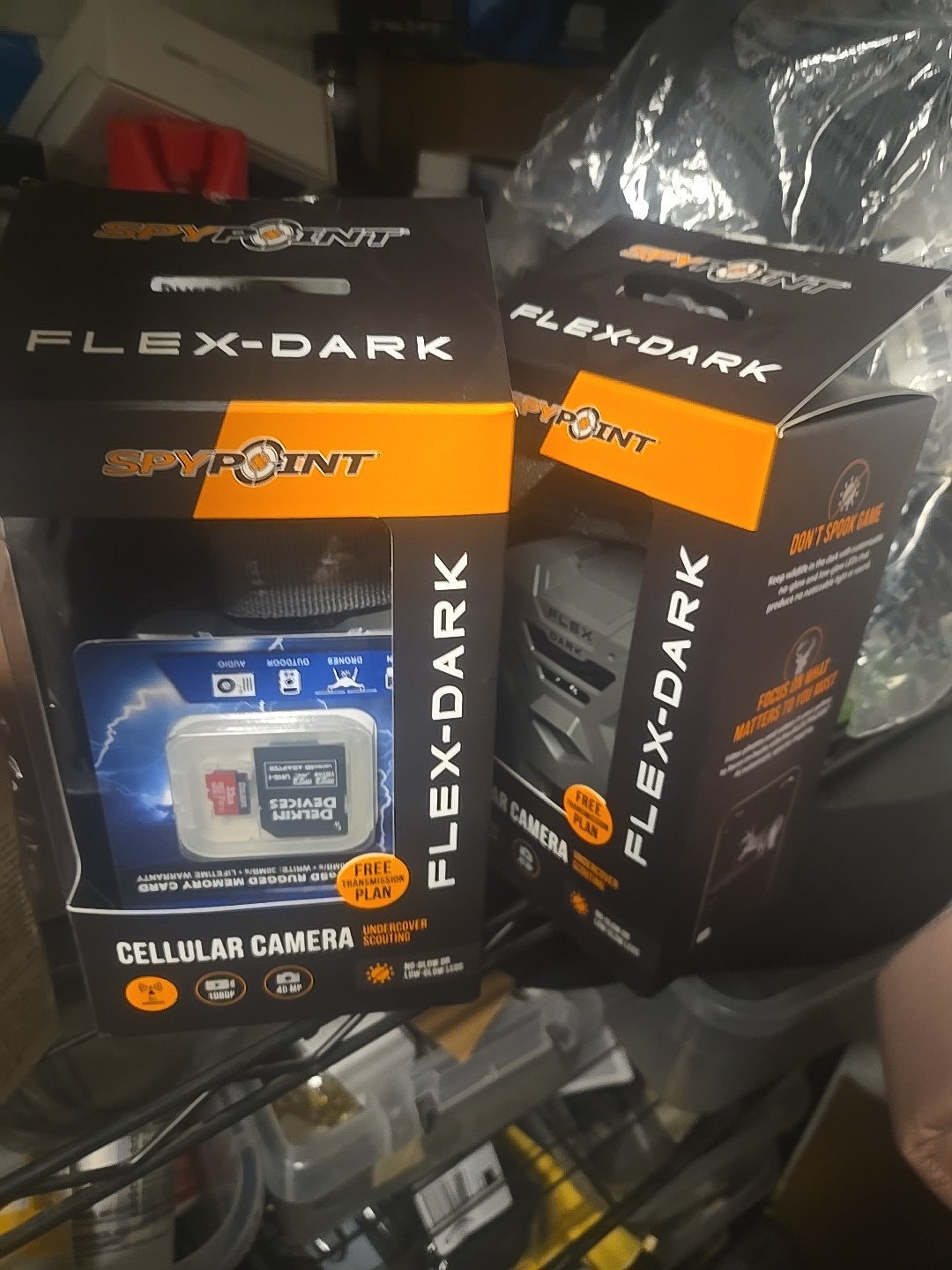 SPYPOINT Flex-Dark Twin Starter Pack New Opened