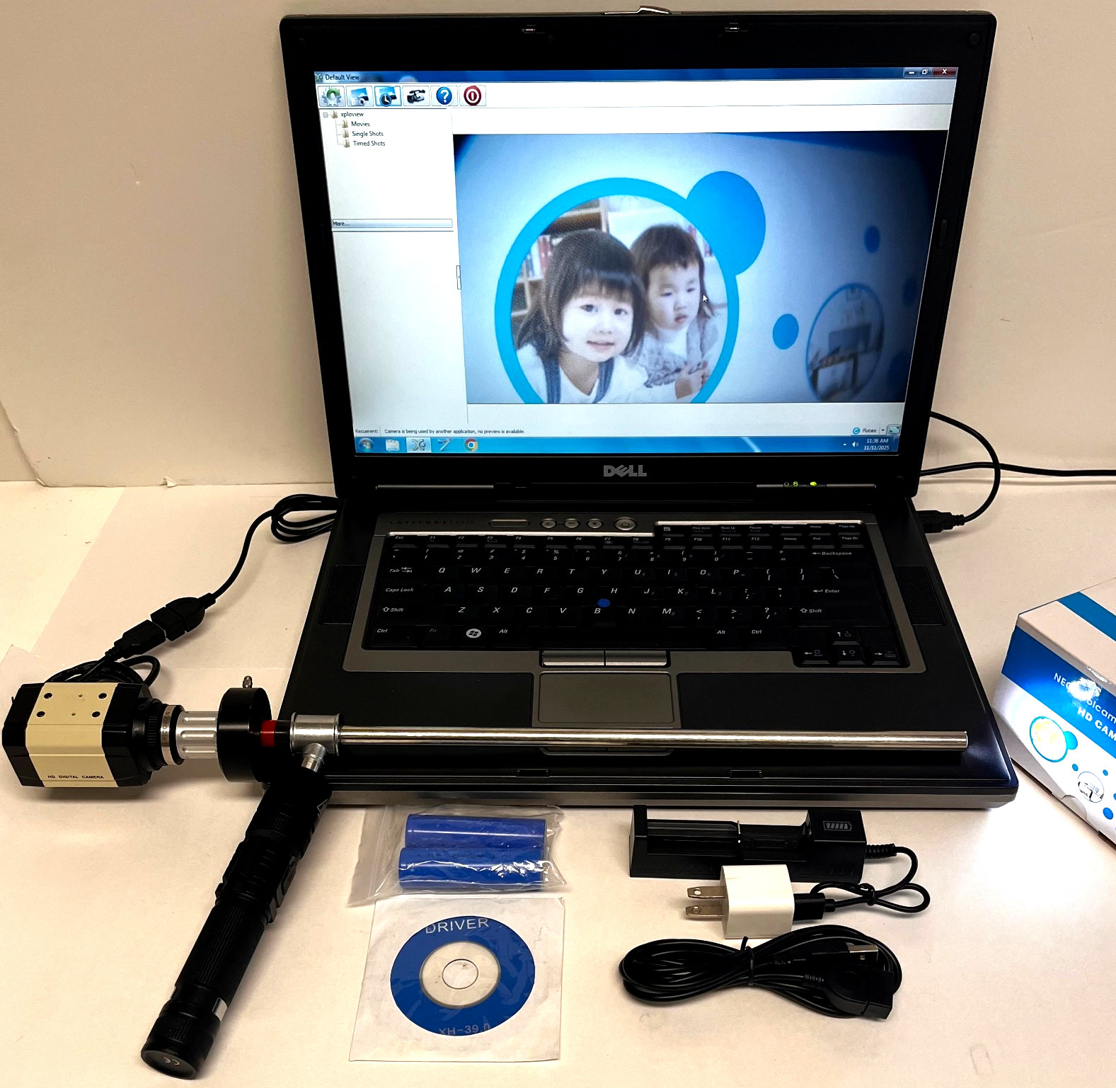 Rigid Endoscope HD 4K 8MP USB Video Camera Head+Coupler+Light Source+PC: R. Wolf