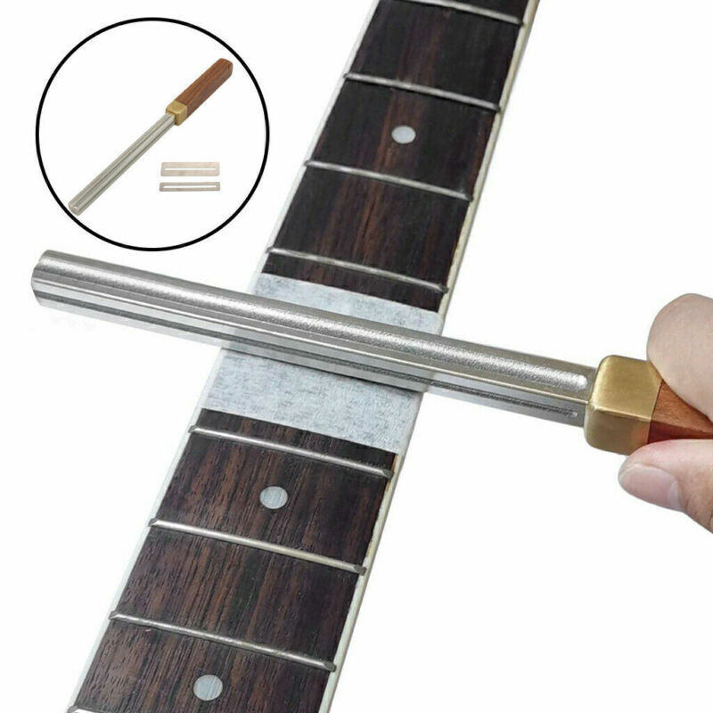 Guitar Fret Crowning File Fretboard Diamond Coating Repairing Dressing Tool