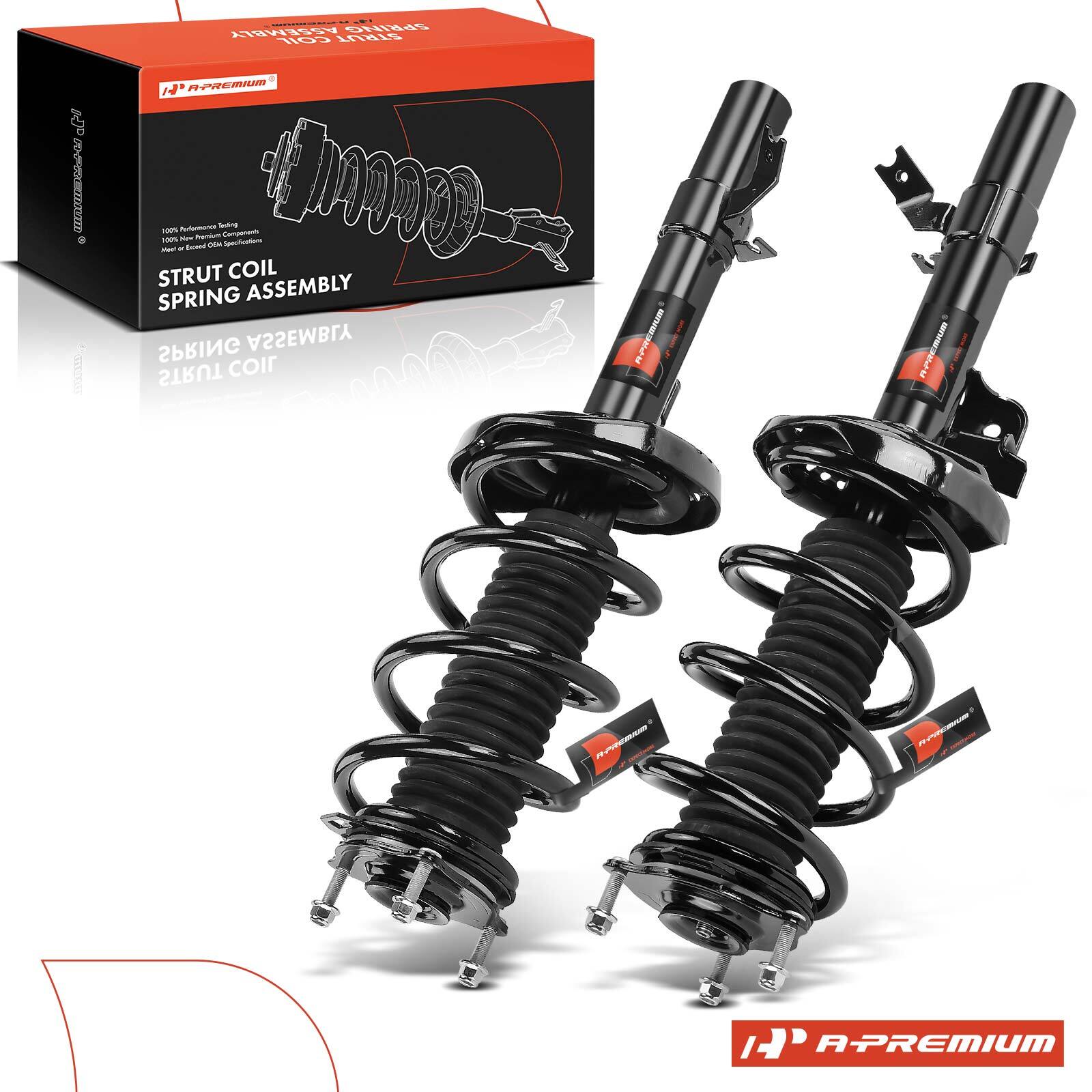 A-Premium Front Struts w/ Coil Springs Assembly for Honda Pilot 2016-2022 3.5L
