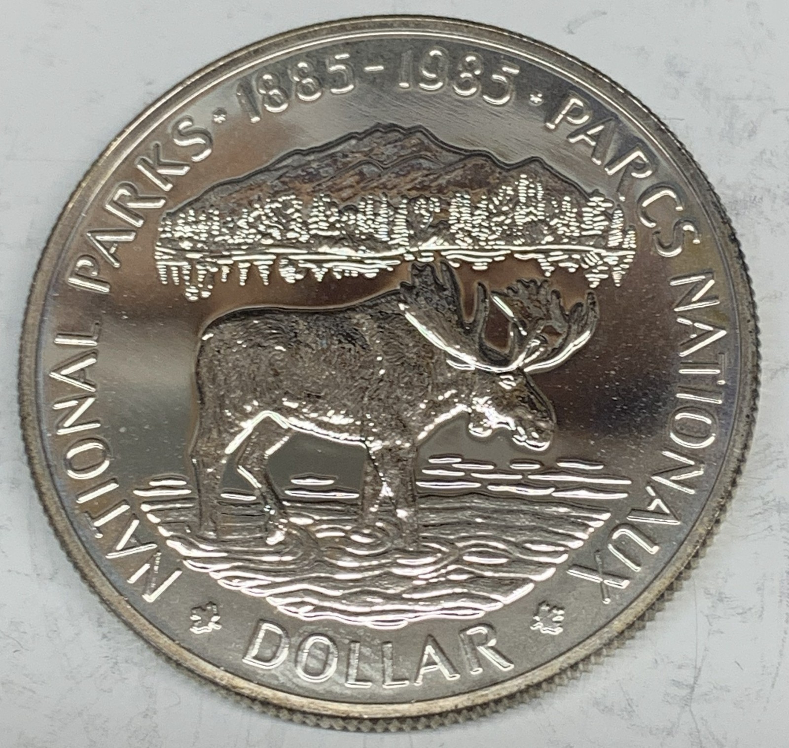# C7377   CANADA  COIN,   ONE DOLLAR    1985 UNC.
