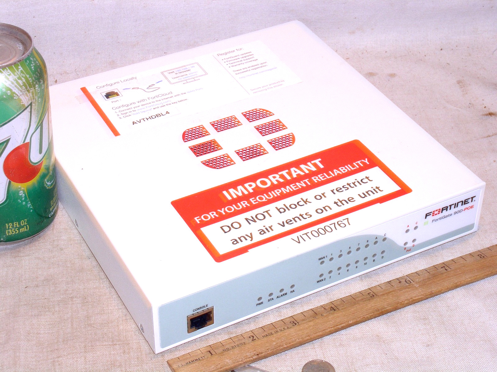 FortiGate 90D-POE FG-90D-POE Fortinet Network Security Appliance VPN Firewall