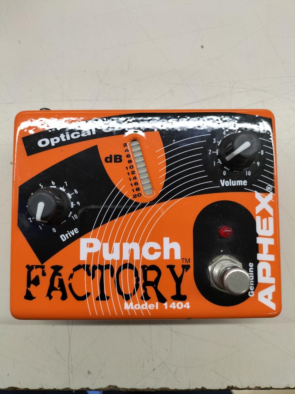Aphex Punch Factory 1404 Compressor Guitar Pedal - Used