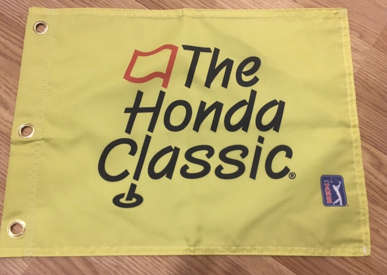 THE HONDA CLASSIC PGA TOUR LOGO PIN FLAG WITH GROMMETS FREE SHIPPING BERGER