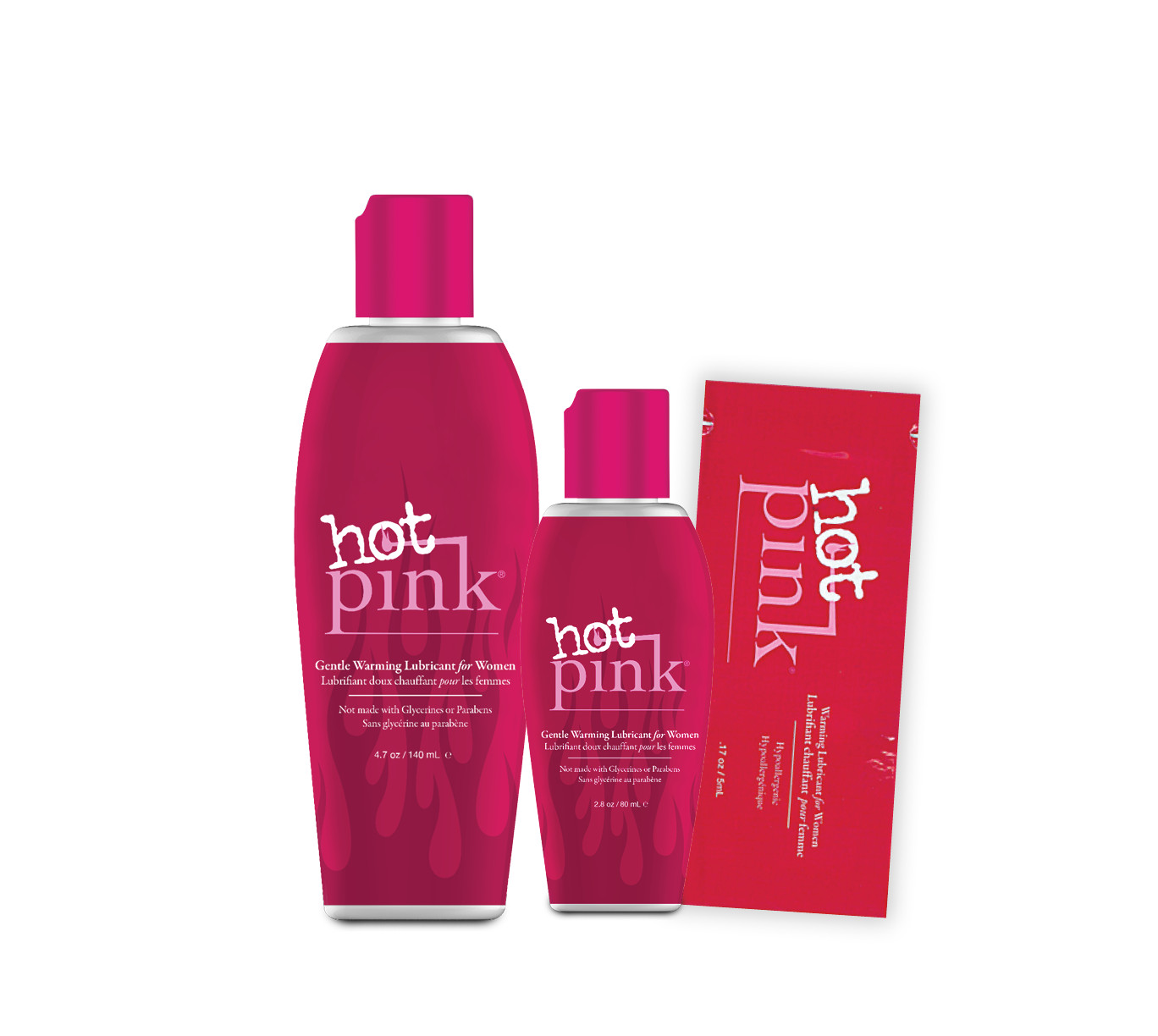 GUN OIL HOT PINK Gentle Warming Water Based Personal Lubricant Long Lasting Lube