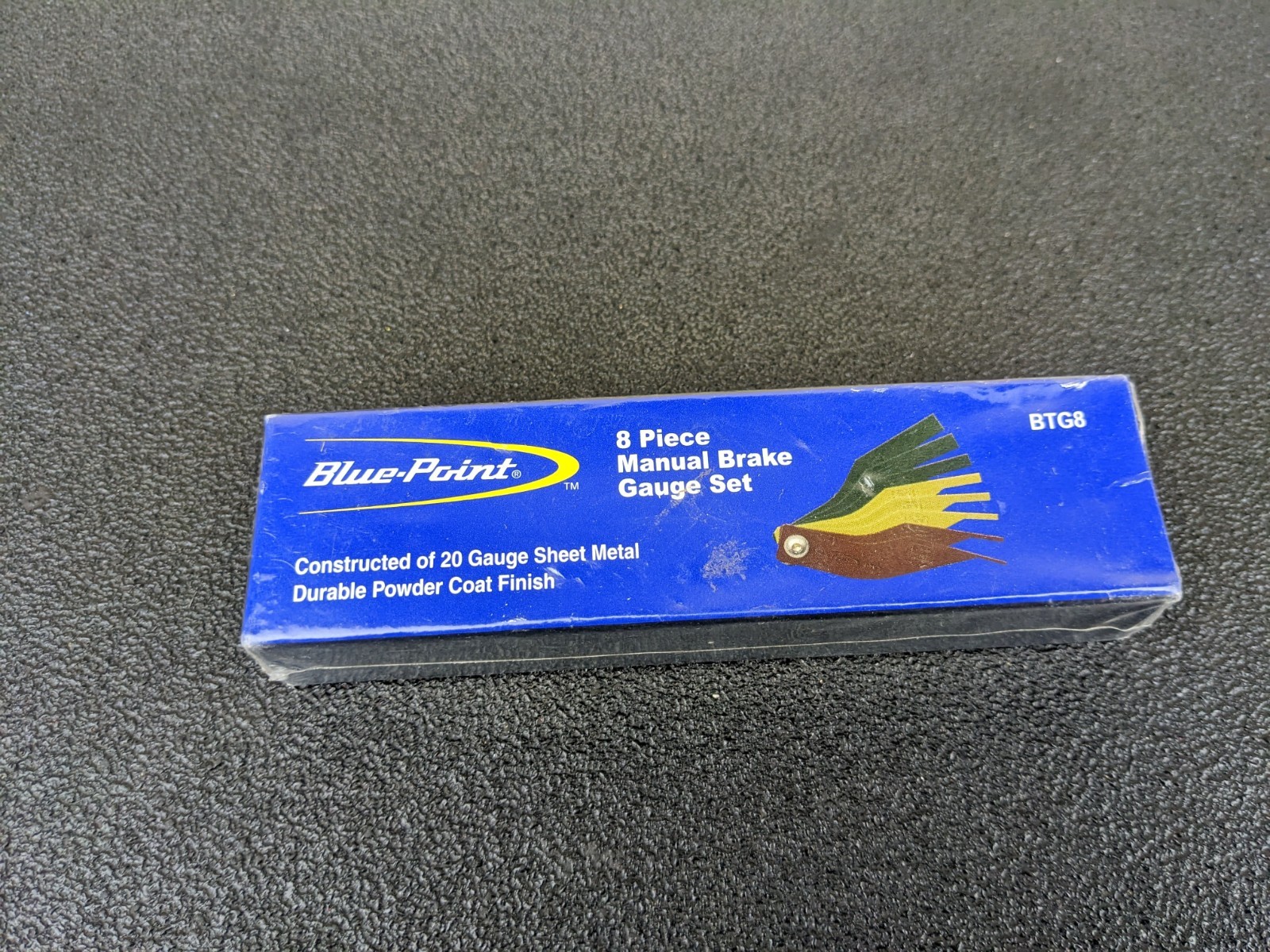 #bo480 Blue-Point NEW BTG8 8pc Brake Pad/Shoe Gauge Set