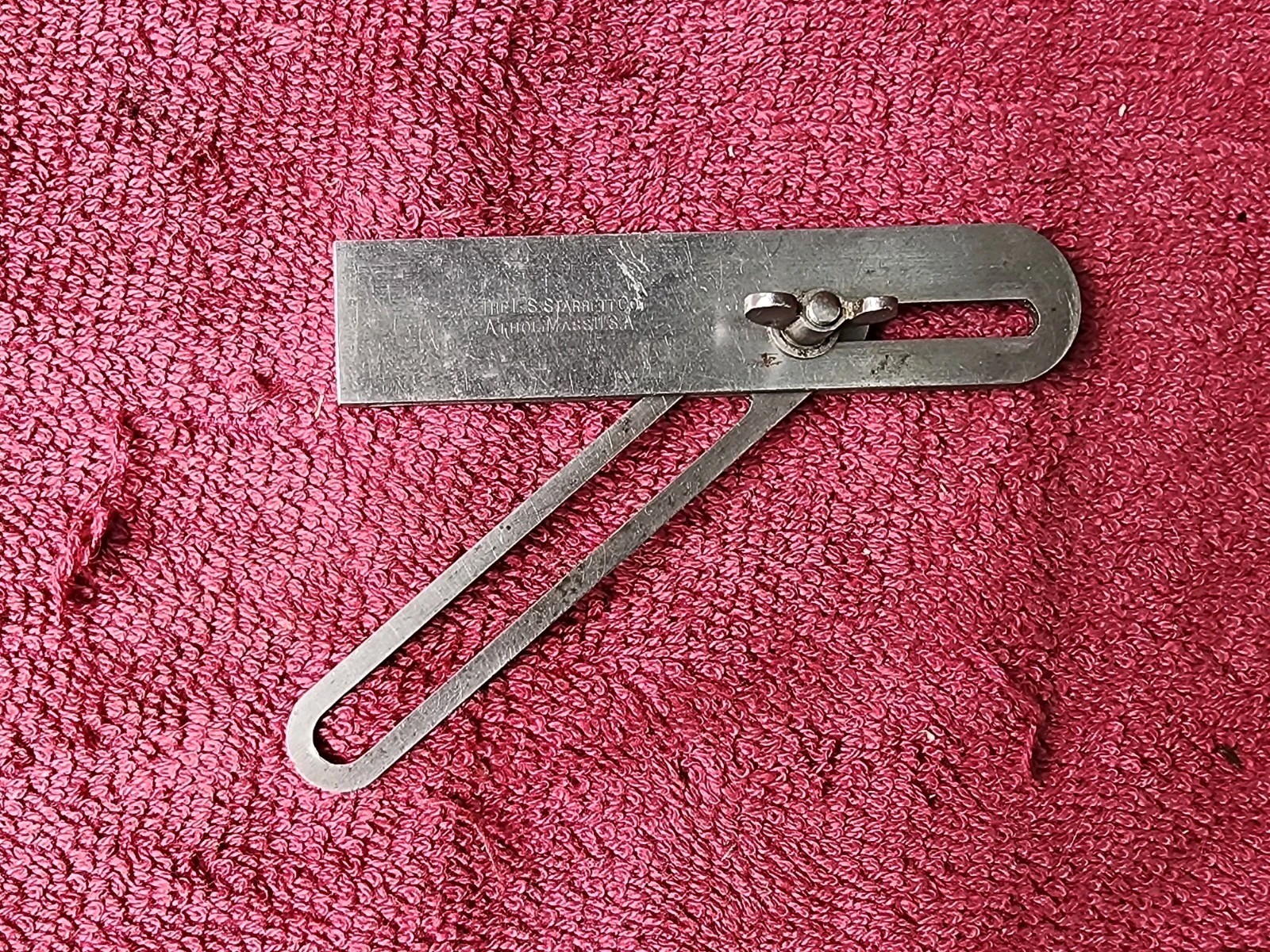 Vintage L.S. Starrett No.15 Universal Bevel (For Parts or Repair)