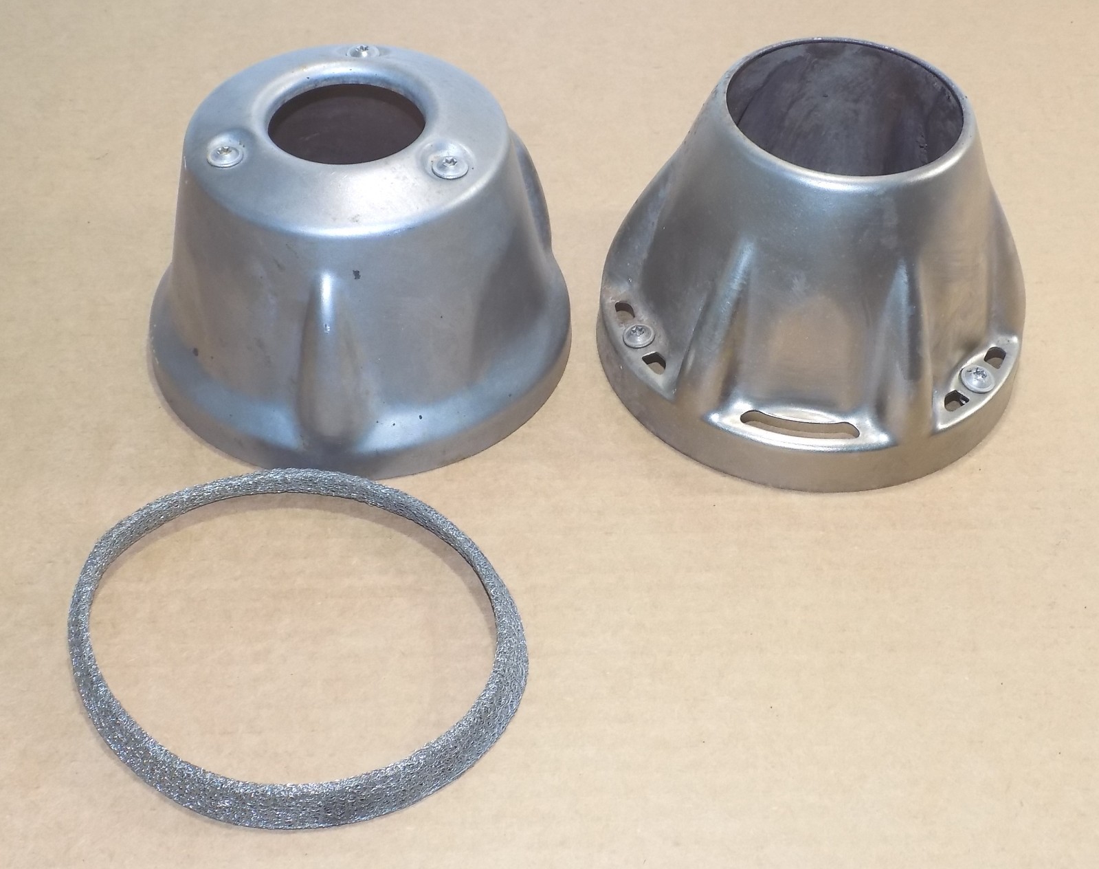 Muffler Endcaps End Caps BMW K1200GT K1200S RS K1300GT K1200LT OEM 18127672773