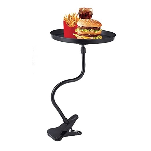 Adjustable 360-degree Swivel Car Food Tray Holder