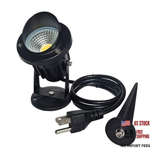 LED Outdoor Spotlight Flag Light 120V 10W Waterproof Spot Lights for Yard