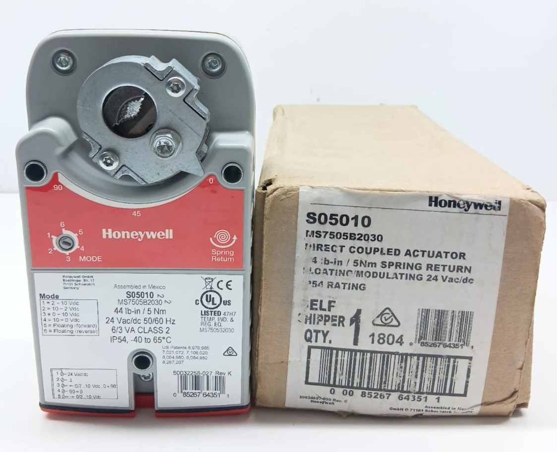 HONEYWELL S05010 DIRECT COUPLED ACTUATOR MS7505B2030