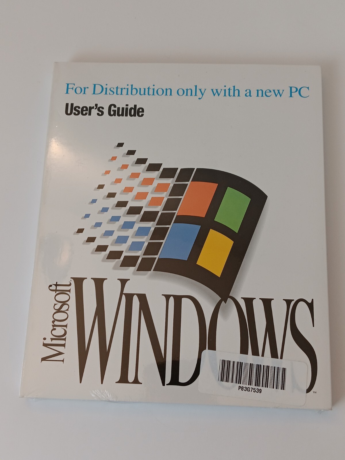Vintage Microsoft Windows 3.1 User's Guide Brand New Sealed