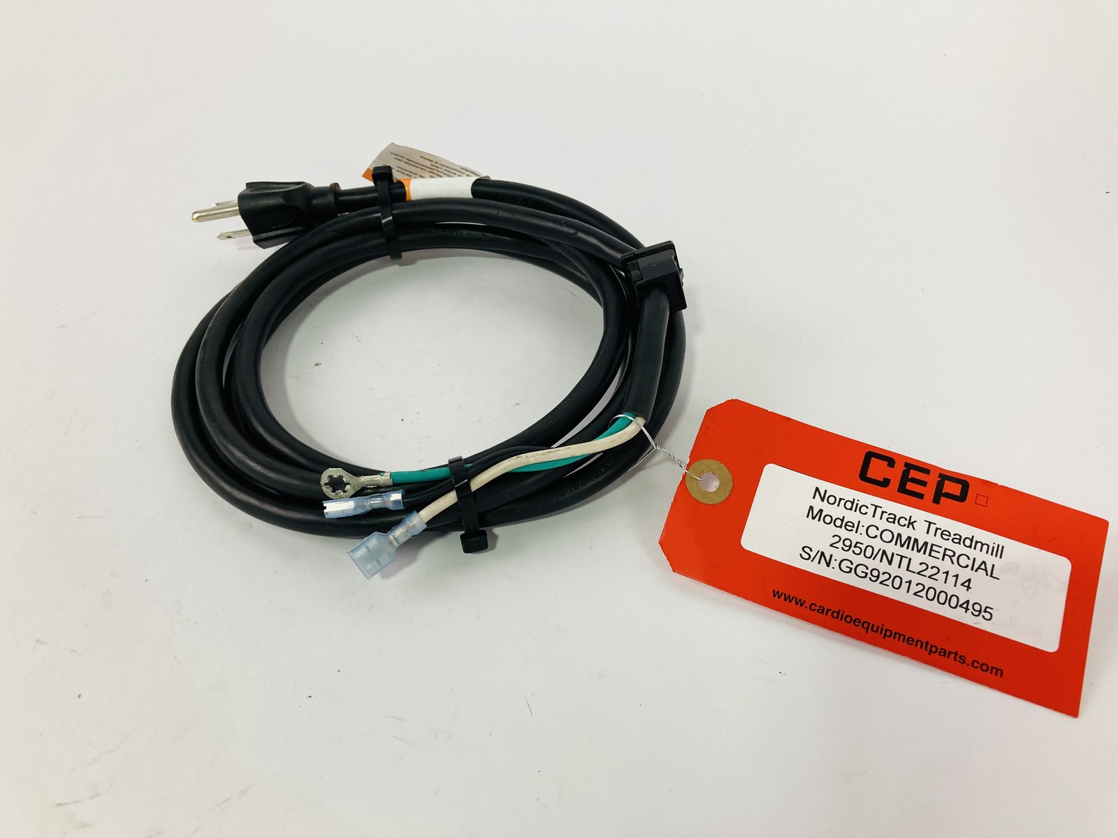 NordicTrack 2950 NTL22114 Treadmill AC Power Supply Cable Line Cord (SC183)