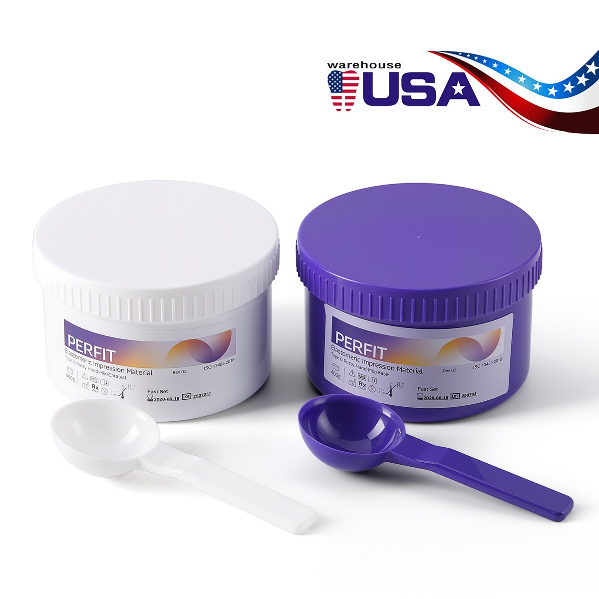 Dental VPS Elastomeric Impression Material Light/Heavy Body Fast Set AZDENT