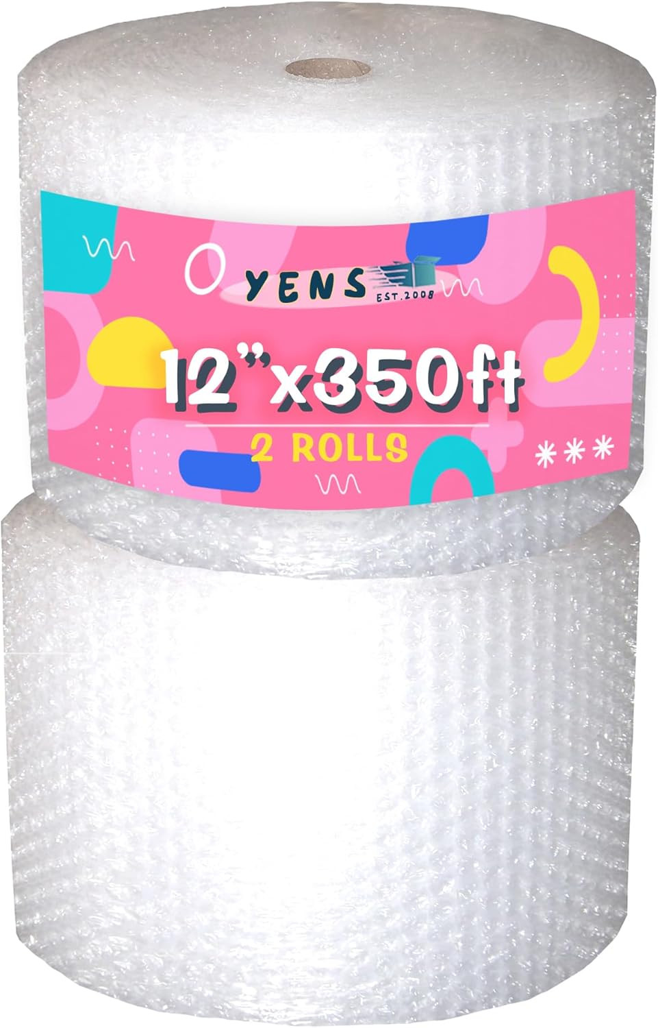 Wlpackaging 3/16 700 Ft X 12" Small Bubble Cushioning Roll, Perforated Every 12"