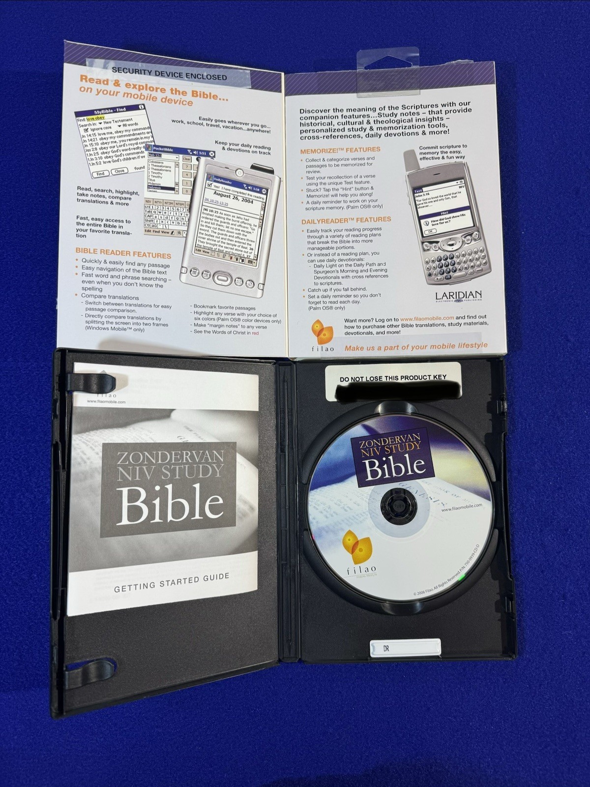ZONDERVAN NIV Study Bible for Palm OS Based Handhelds