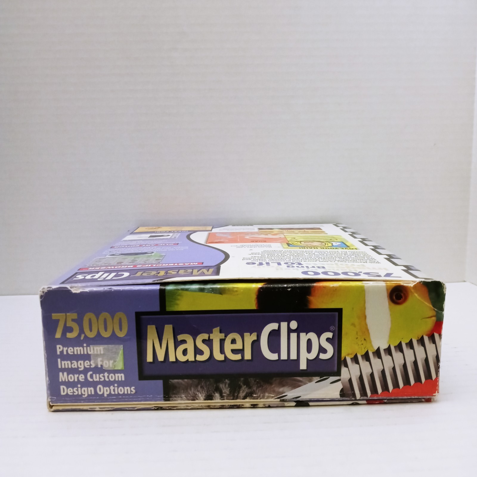 Master Clips Masterclips Software 1997 4 CD CD 75000 Clip Art Big Box
