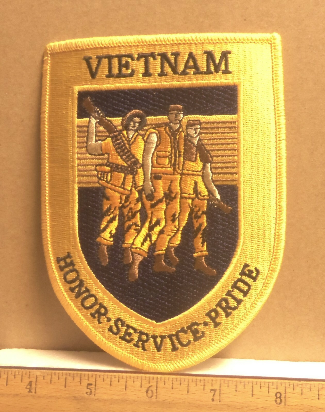 Large Vietnam Honor - Service - Pride Embroidered Patch