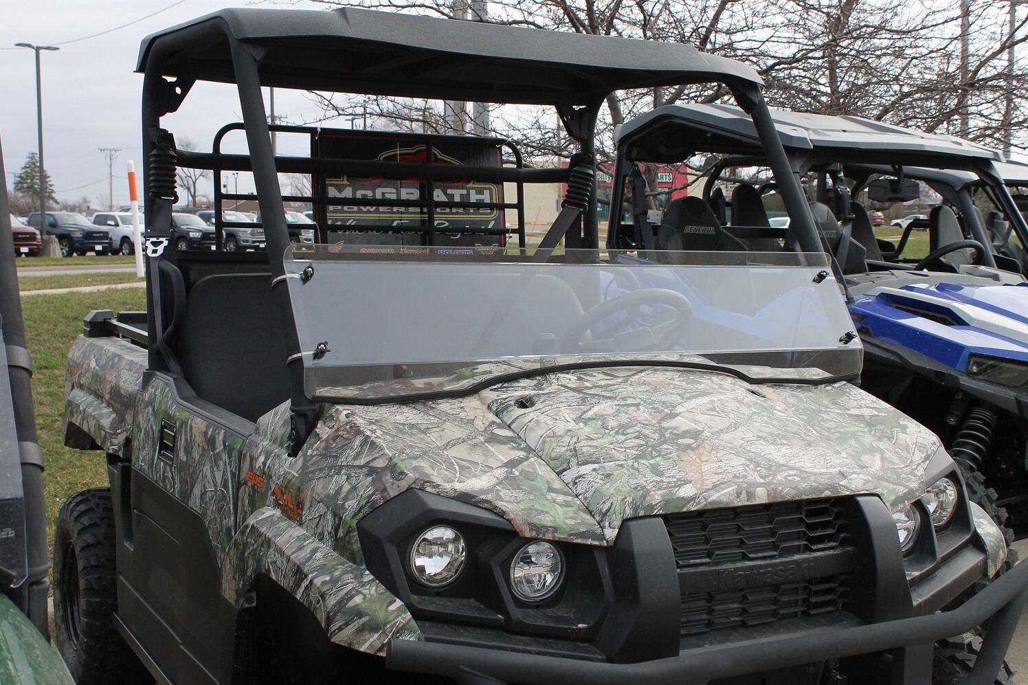 KAWASAKI MULE PRO MX 2019-2025 SPORT WINDSHIELD (NOT FOR FX, FXT, FXR, DX, DXT)