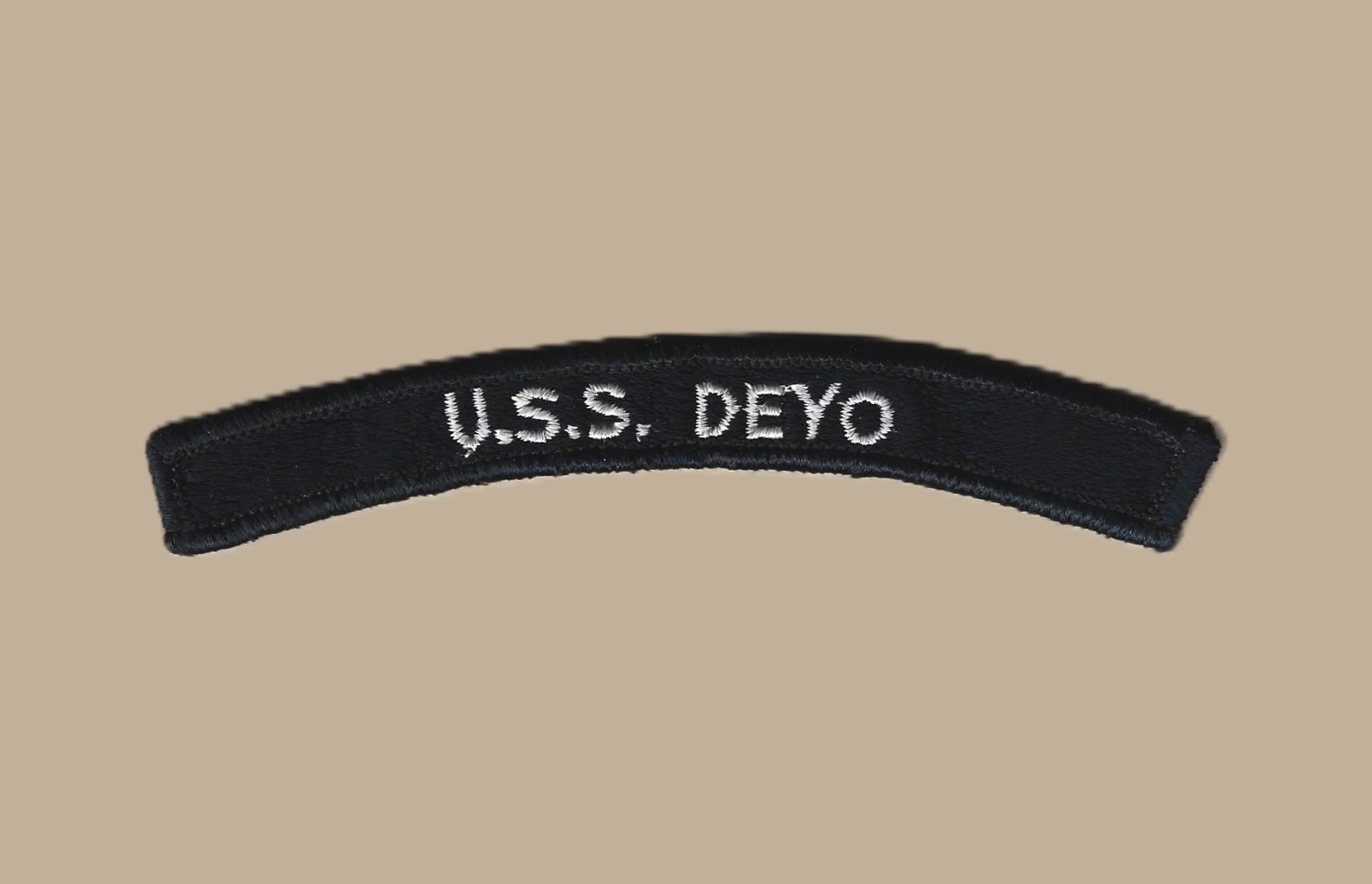 US Navy DD-989 USS Deyo Destroyer 1980-2003 UIM Shoulder Rocker Tab (07)