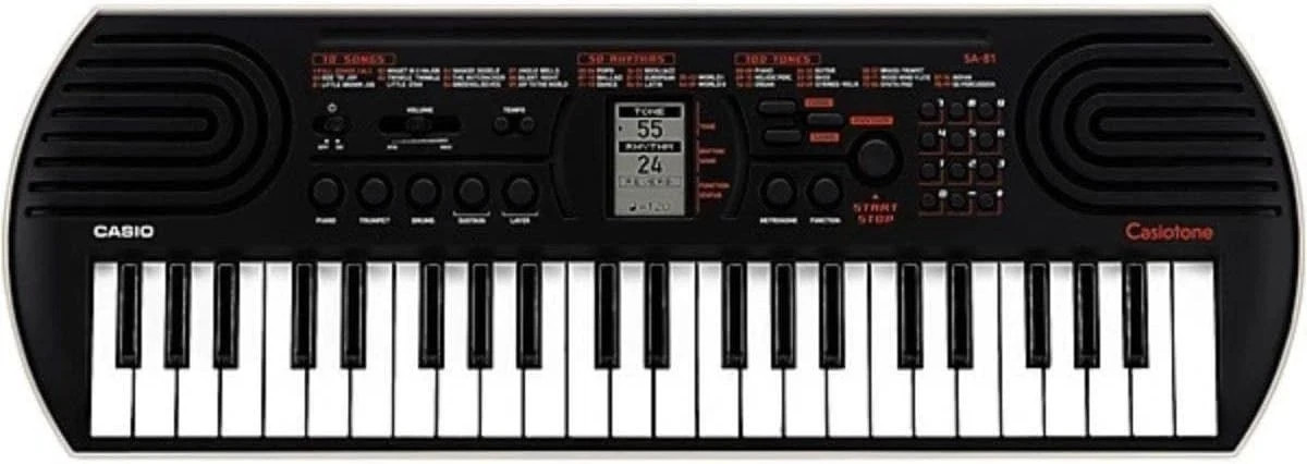 Casio Casiotone 44-Mini-Key Keyboard 100 Tones 50 Rhythms