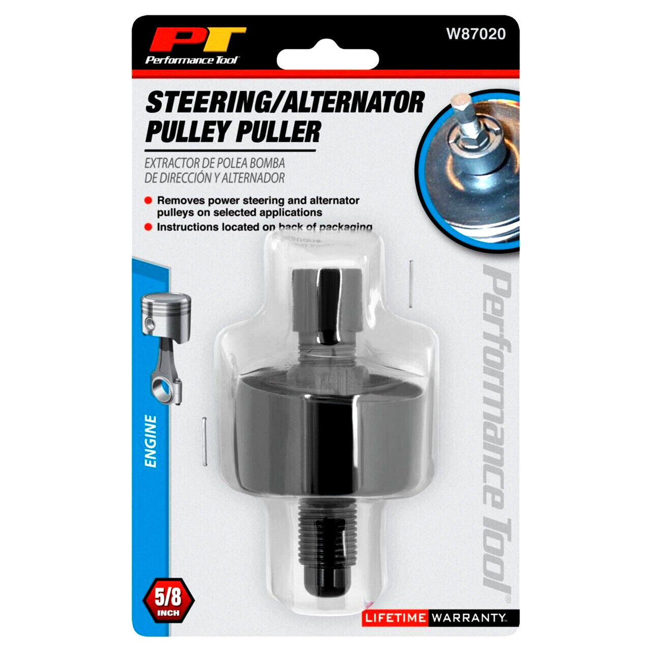 PT Performance Tool W87020  Power Steering / Alternator Pulley Puller Remover