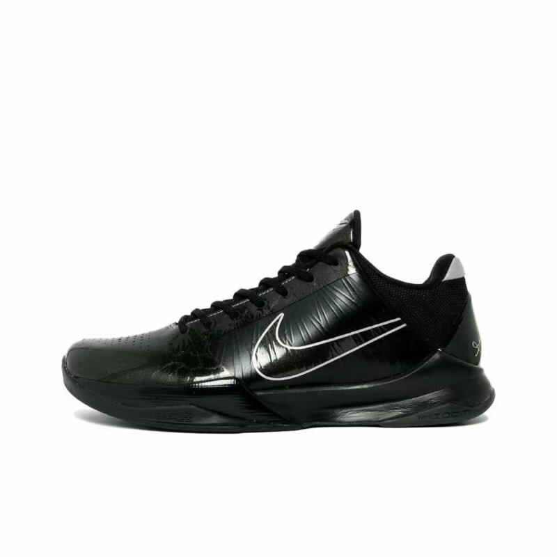 Zoom Kobe V5 2010 “BlackOut” Black 386429-003 Size 6.5-14