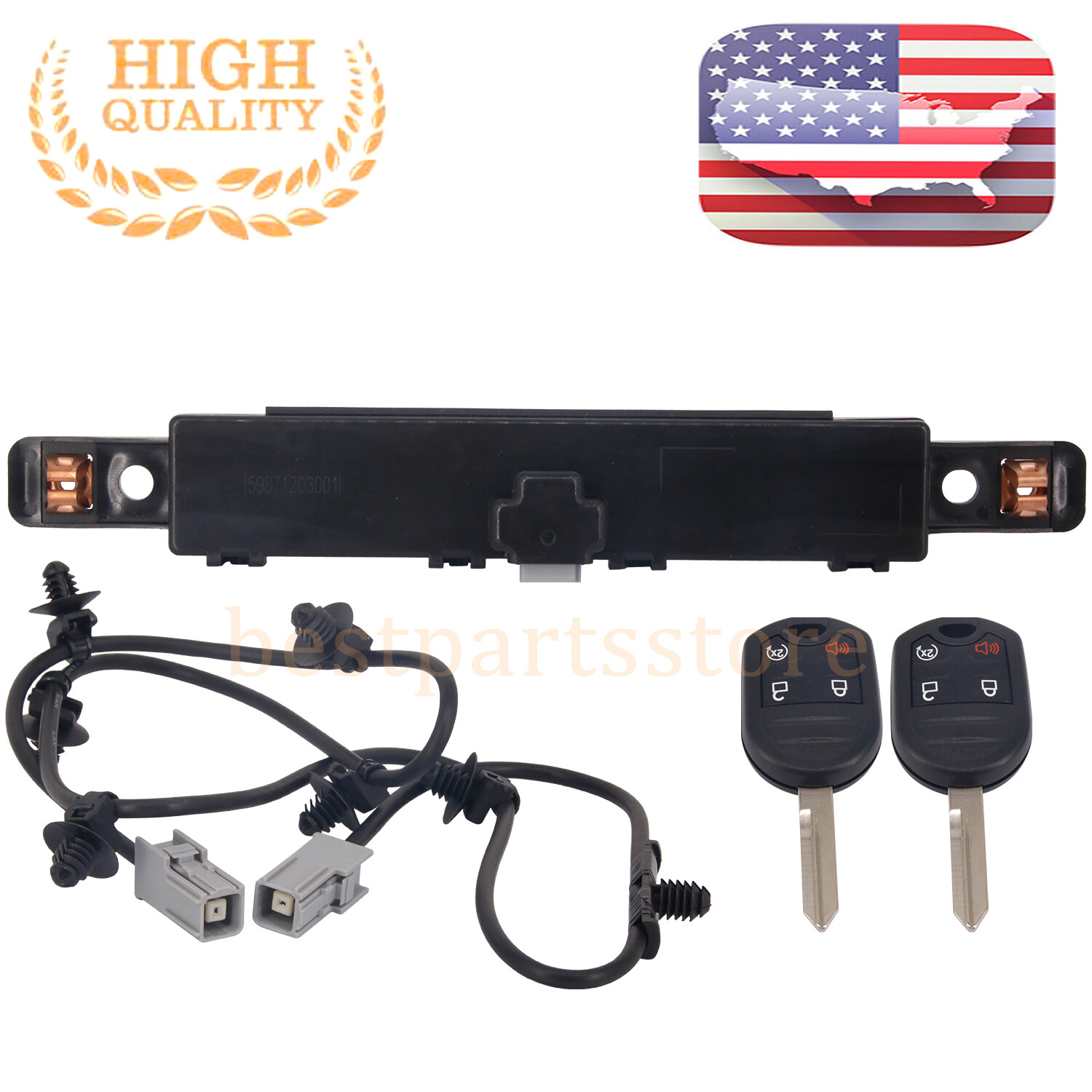 Remote Start System w/2X Car Key For Ford F150 2011-2012-2013-2014 BC3Z-19G364-A