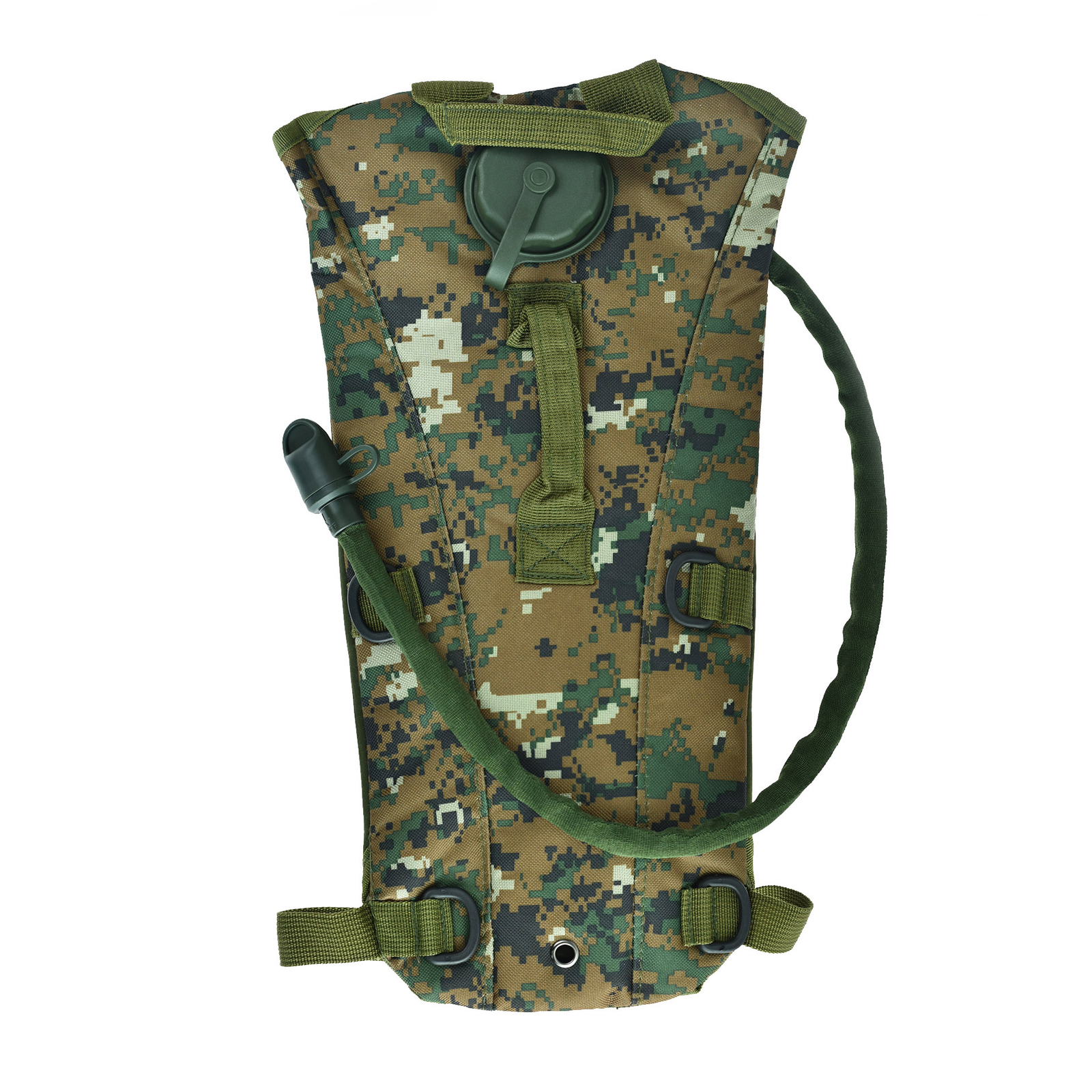 2L Hydration System Survival Water Bag Pouch Backpack Bladder Climbing Hiking