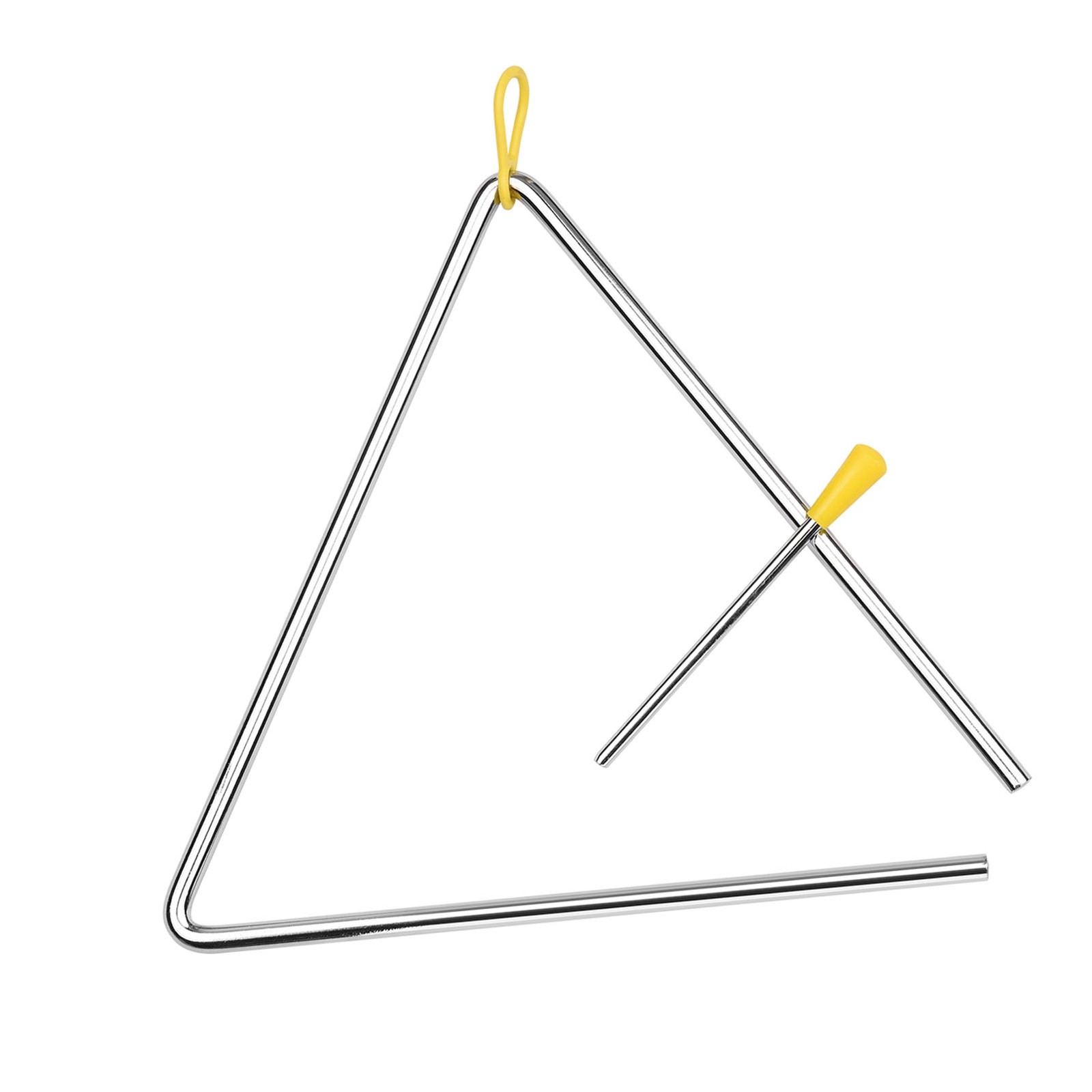 10 Inch Triangle Percussion Instrument With (Min Order 10 Pcs)