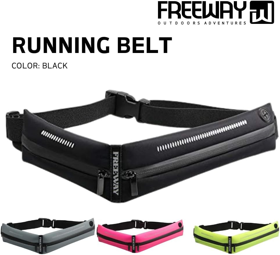 Lightweight Running Belt - for Man and Woman Running Phone Holder, Waist Pack...