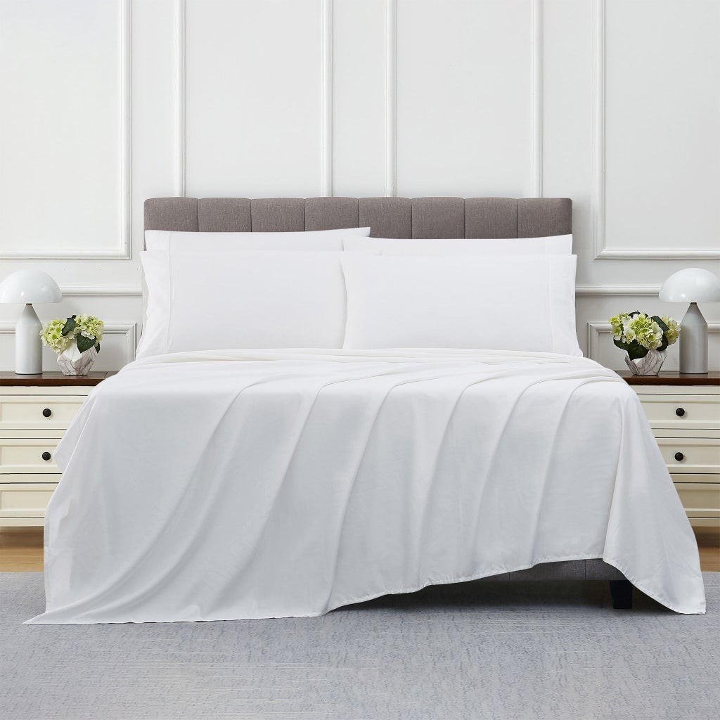 Kirkland Signature 680 Thread Count 6-piece Sheet Set Full Bright White