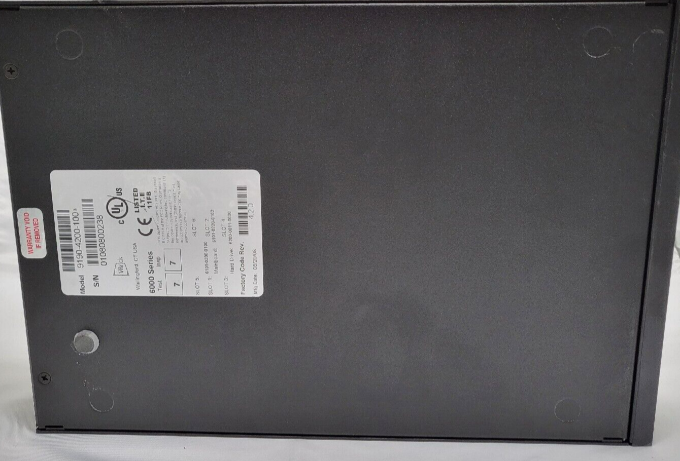 VBrick VBStar 6000 Series Model 9190-4200-100 Network Video Encoder
