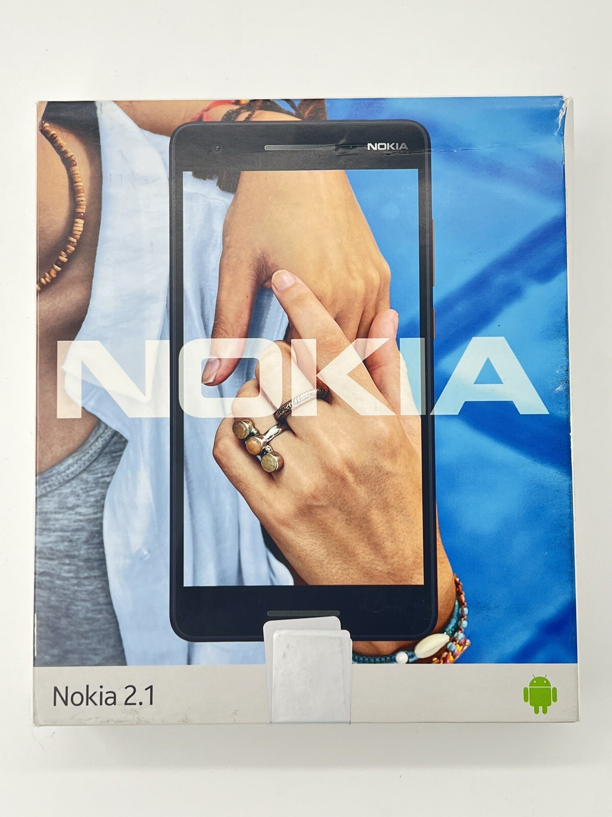 Nokia 2.1 TA-1093 SS Smartphone Blue / Copper Android Oreo Go Edition Unlocked